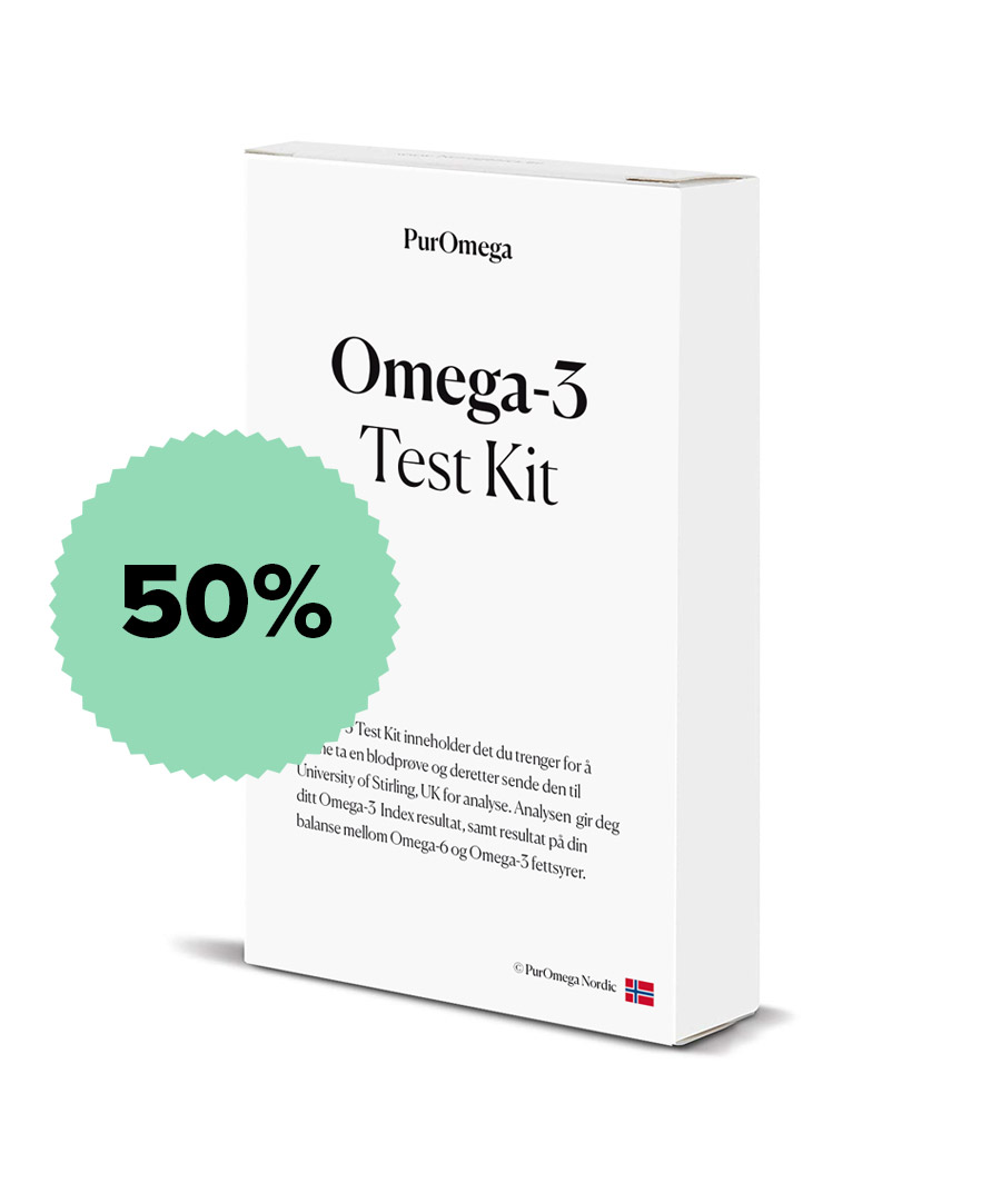 Bestill Omega3 Test Kit PurOmega